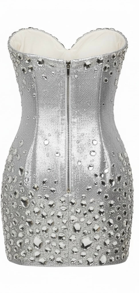 Silver Chainmail Gown
